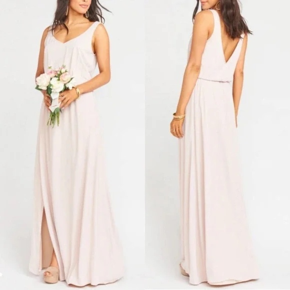 Kendall Maxi Dress ~ Show Me the Ring Crisp